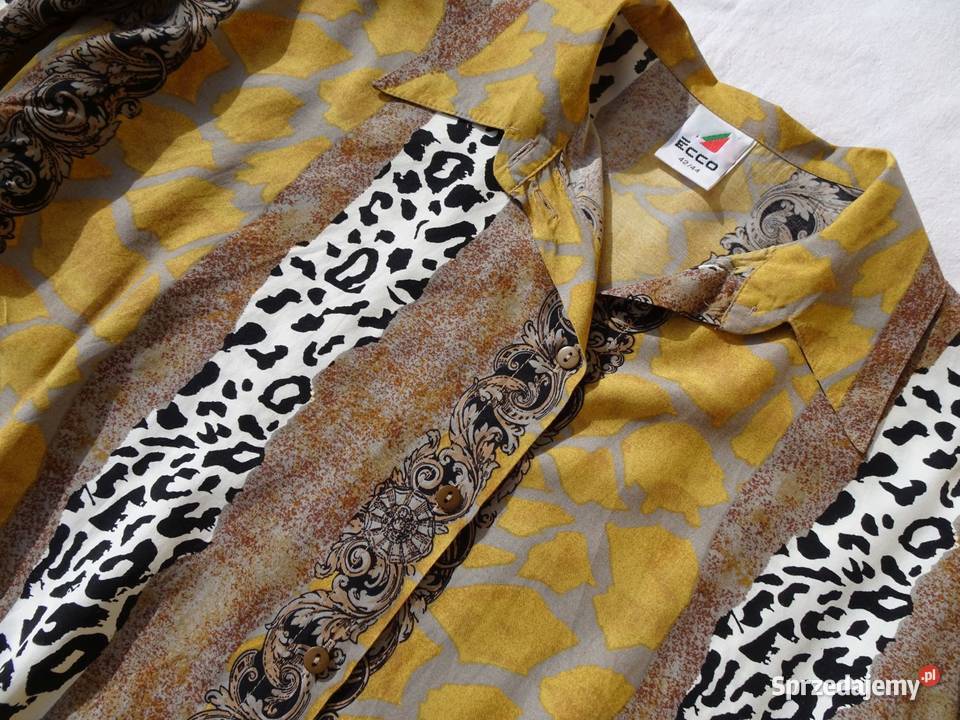 CA ECCO koszula Vintage wiskoza 44 46 48 małopolskie