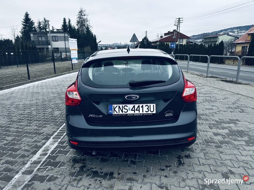 Ford Focus 10 turbo benzyna 125 sprowadzony z światła przeciwmgielne małopolskie Nowy Sącz