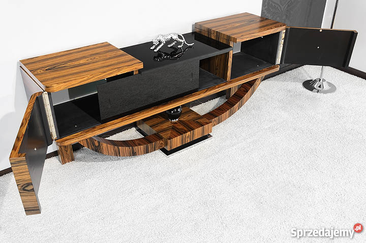 KOMODA RTV ART DECO PALISANDER wielkopolskie