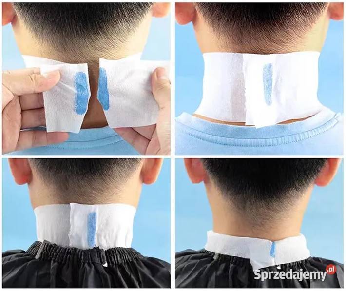 Fryzjerski kołnierz do strzyżenia Wodoodporny