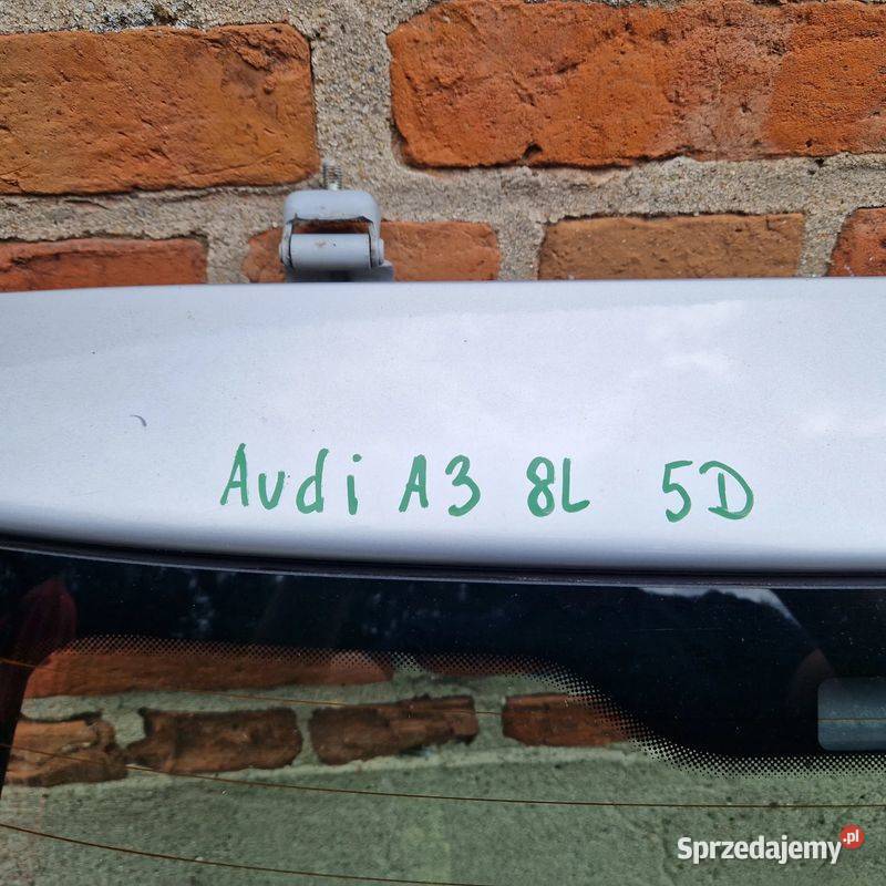 Audi A3 8L 5D Klapa bagażnika LY7W osobowe Słowikowo