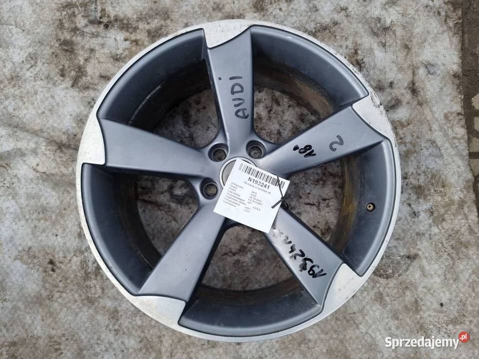FELGA ALUMINIOWA 18 AUDI A8 D3 W12 19X85J
