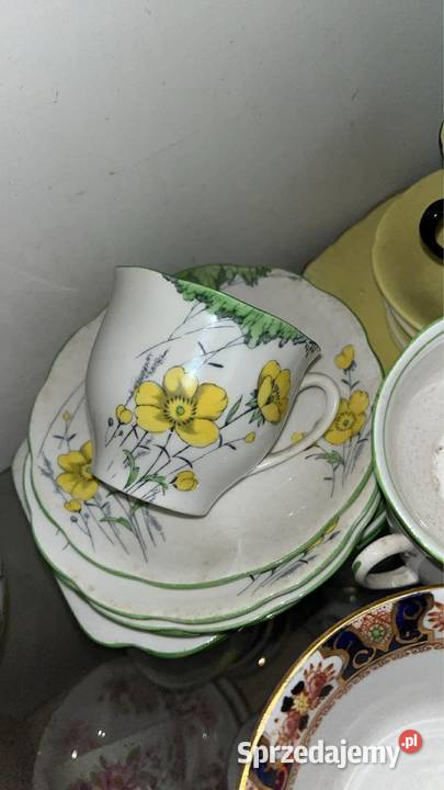 Filiżanka z talerzykiem i Buttercup England Gdańsk sprzedam