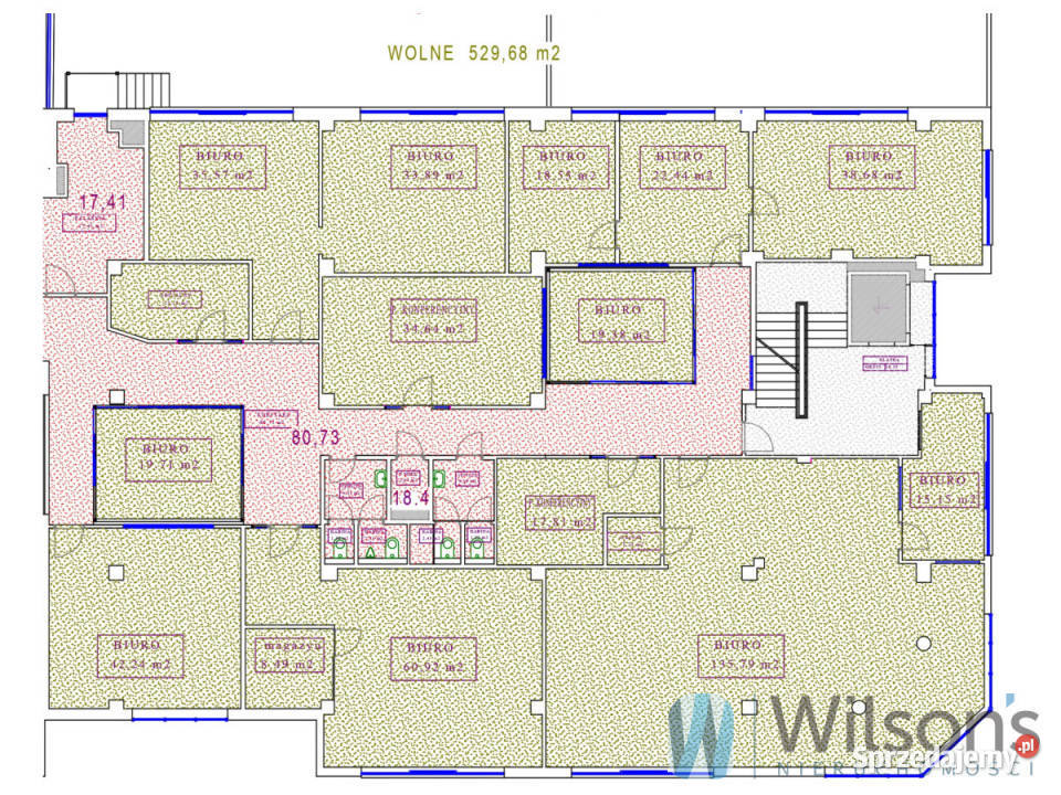 Lokal Warszawa Murmańska 500m2 500m2