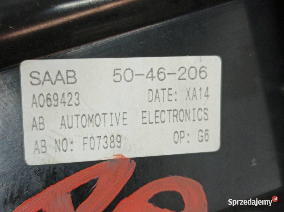 PANEL NAWIEWU 5046206 A069423 Saab 95 I 19972009 Rok produkcji 2000 świętokrzyskie sprzedam
