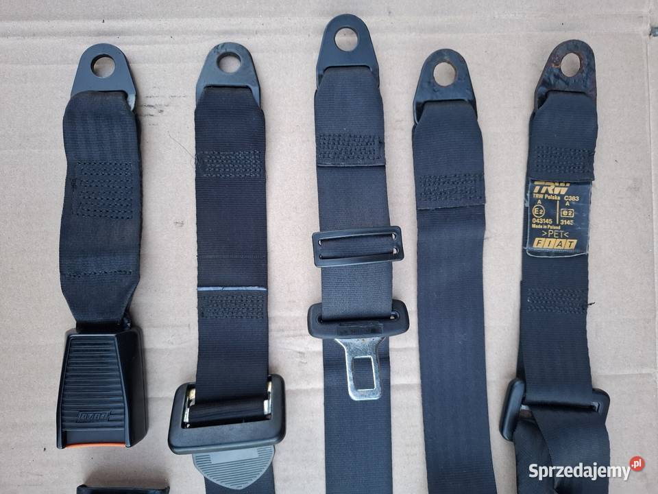 Pasy bezpieczeństwa tył tylne Fiat 126p Maluch osobowe sprzedam