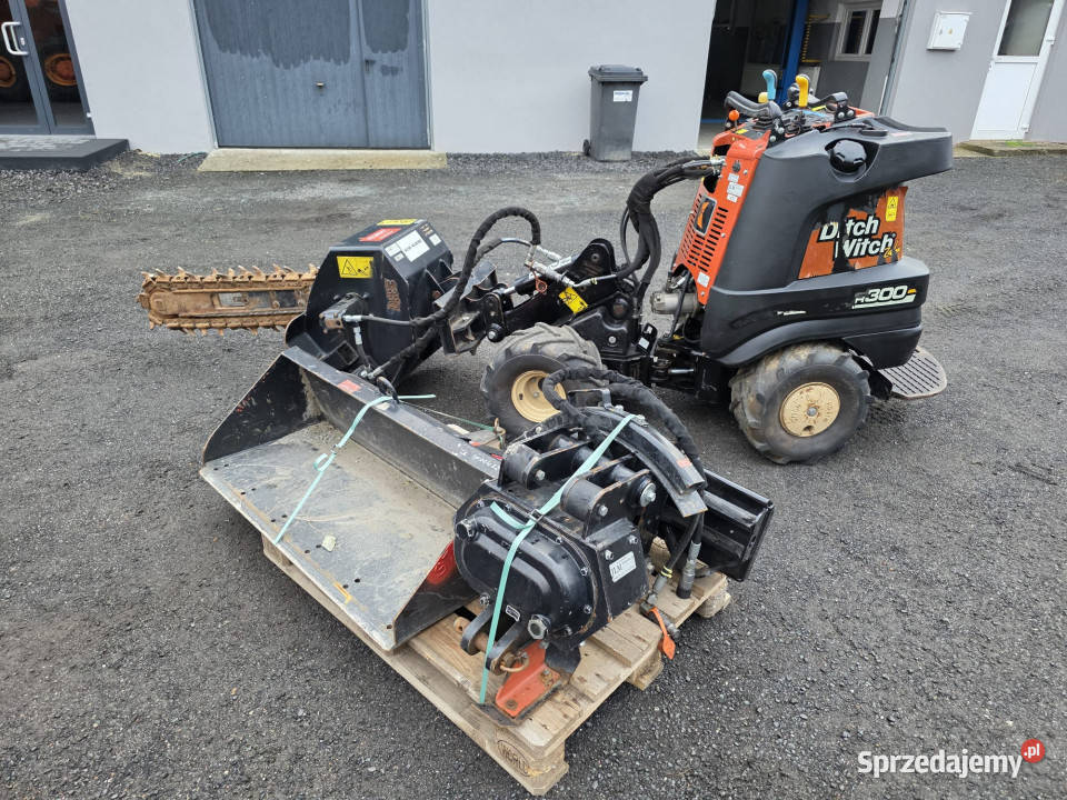 Minikoparka Ditch Witch R300 dolnośląskie Owczary