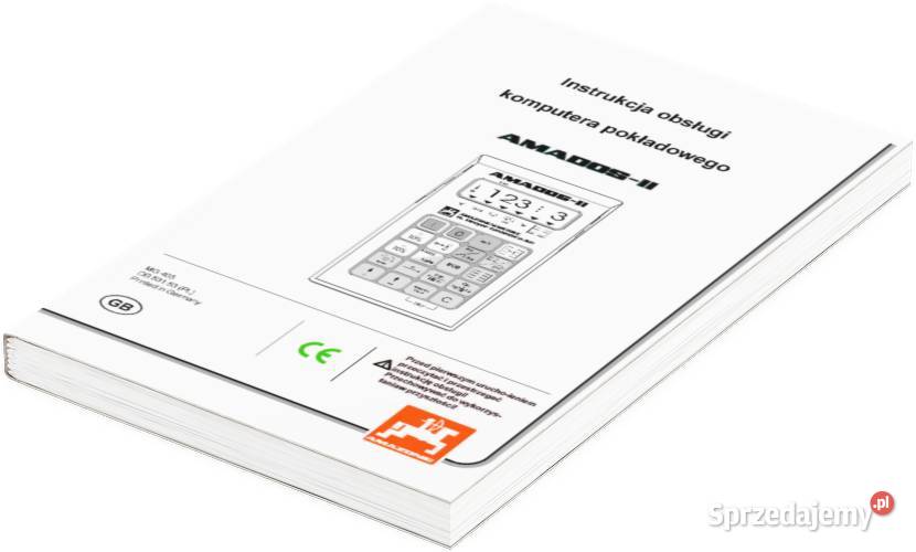 Amazone ED control Instrukcja katalog Pozostałe wielkopolskie Szamotuły