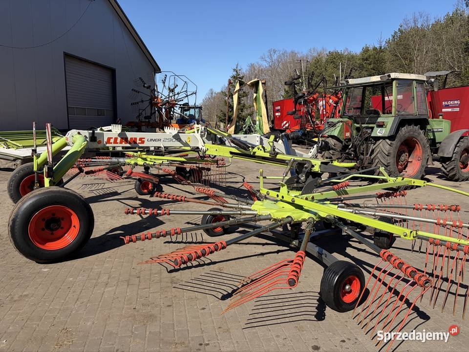 Zgrabiarka 2 karuzelowa Claas Liner 2900 89m nieuszkodzony