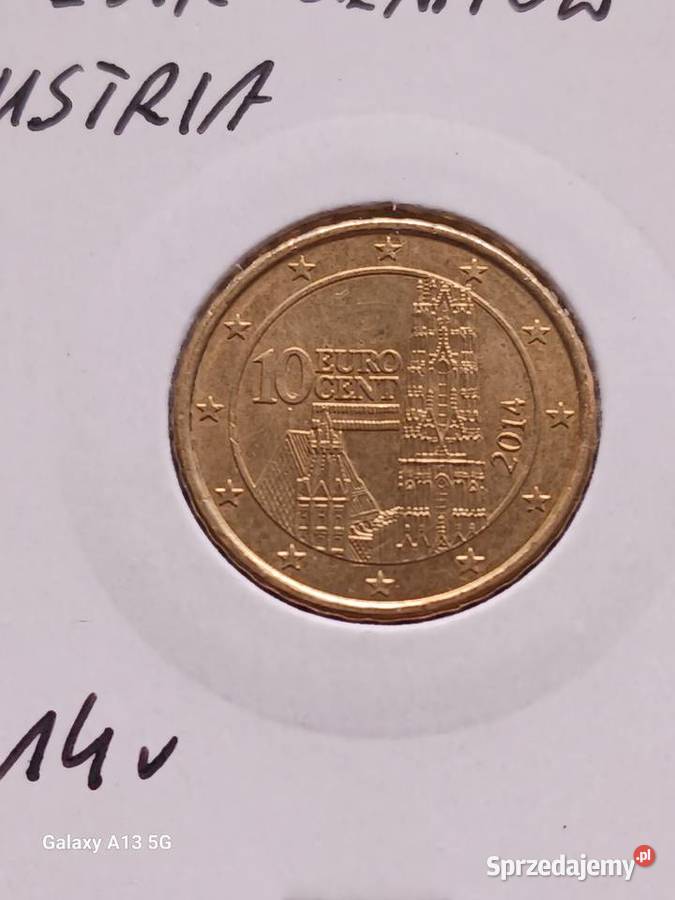 10 Eurocentów Austria 2014 r Konin sprzedam