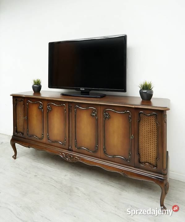 Stylowa ażurowa komoda ludwik renowacji wielkopolskie Jerka