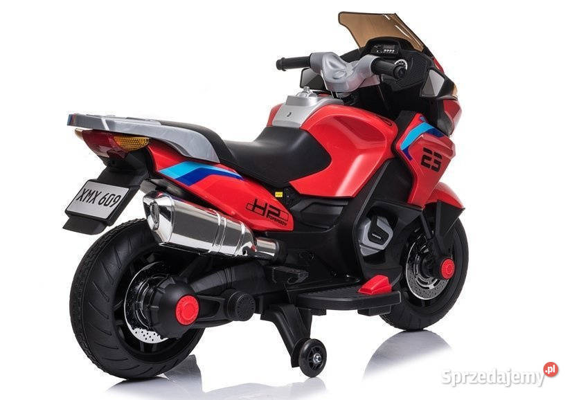 Autko motorek WIELKI MOTOR ŚCIGACZ na akumulator
