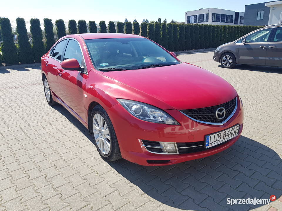 Mazda 6 II 20 benzyna LPG sedan Exclusive benzyna+LPG Niedrzwica Duża