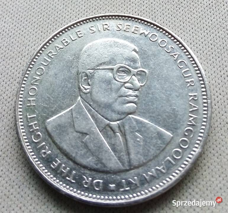 MAURITIUS 5 RUPEES 2012 r Legionowo