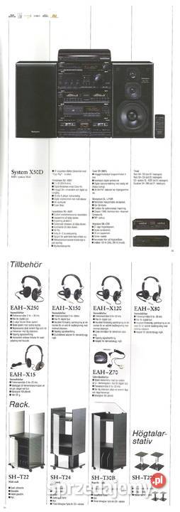 Technics System wieża MIDI szafka głośniki EQ Częstochowa