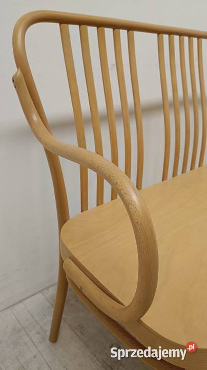 ławka model Thonet gięty buk drewniana