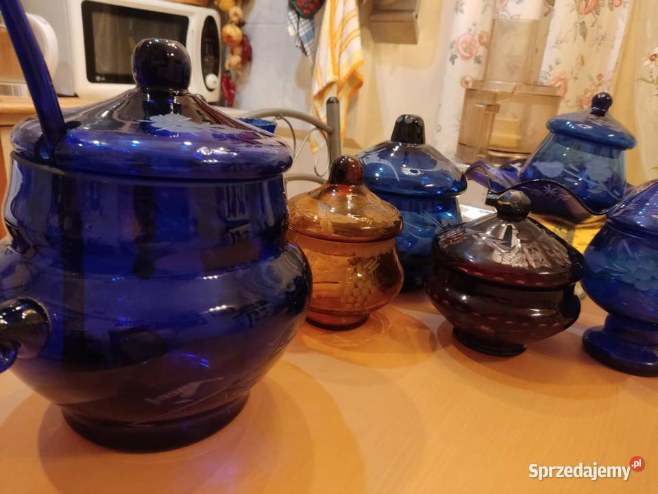 puzdro bomboniera waza patera szkło Gorzów Wielkopolski