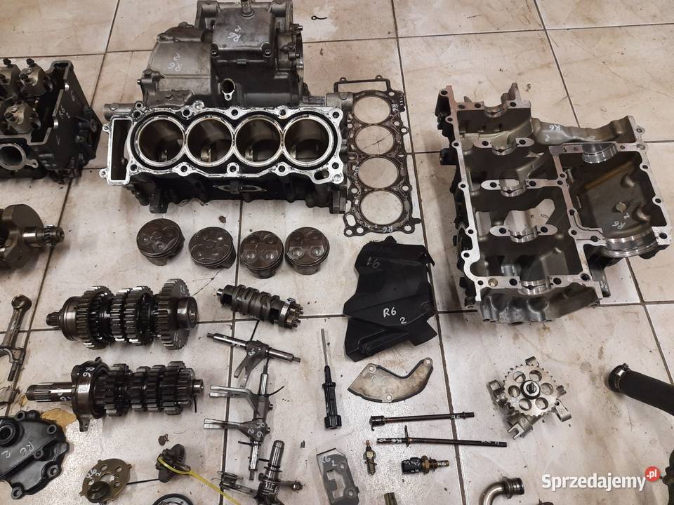 Yamaha r6 silnik części RJ05 głowica wał dolnośląskie Jelenia Góra
