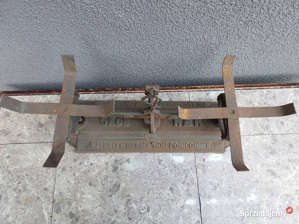 Nieocechowana waga domowa stara szalkowa pomorskie Tczew sprzedam