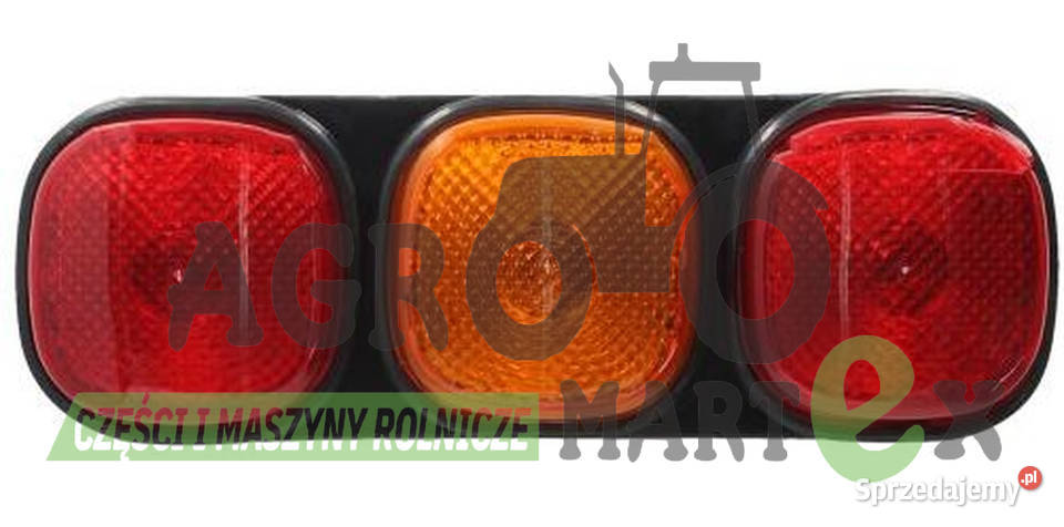 70050130 70050045 70050045 LAMPA TYLNA LH JCB