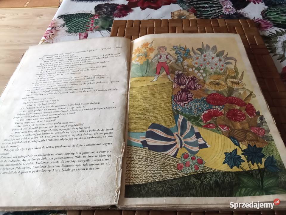 PRL książka dzieci Bajki Grimm lata 50 Łódź