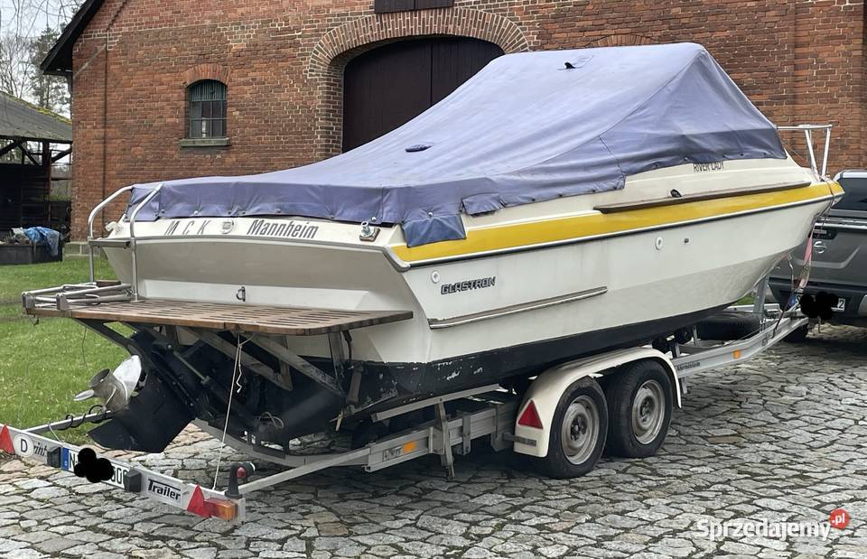 Łódź motorowa Konin