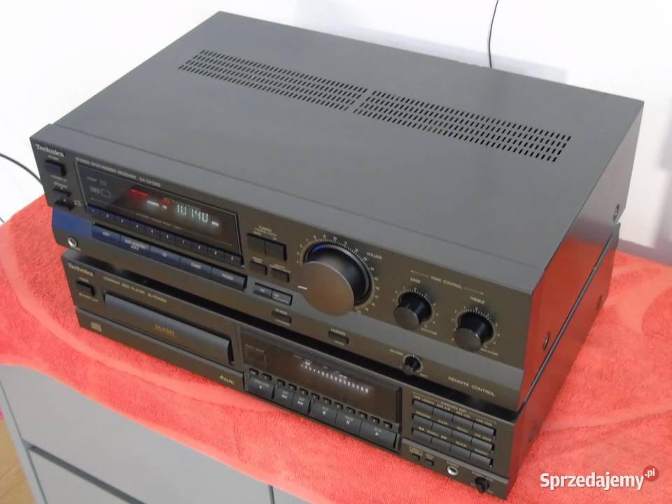 Ampltuner i CD Technics SAGX130 i SLPG420 Wieże i miniwieże podkarpackie Jasło