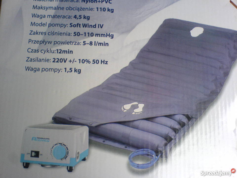Materac przeciwodleżynowy zmiennociśnieniowy łódzkie