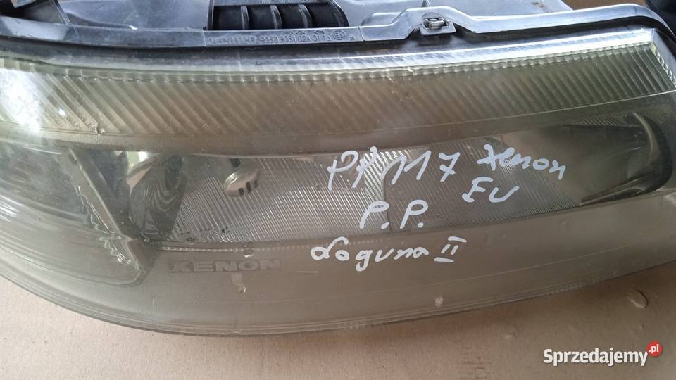RENAULT LAGUNA II LAMPA PRZÓD PRAWA XENON EU Zbierkowo