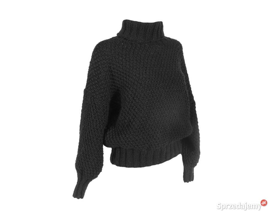 Sweter wełna czarny Rozmiar M Kalwaria Zebrzydowska