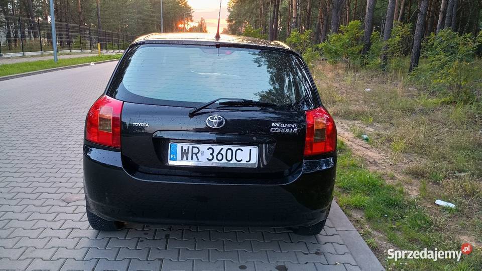 Sprzedam Toyota Corolla 14vvti 2003r mazowieckie Jedlińsk