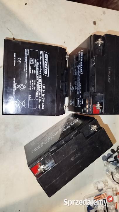 Sprzedam trzy akumulatory Gdańsk