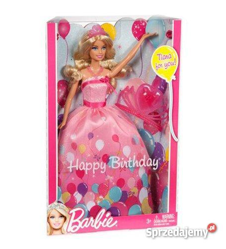 Lalka BARBIE URODZINOWA KSIĘŻNICZKA korona Warszawa