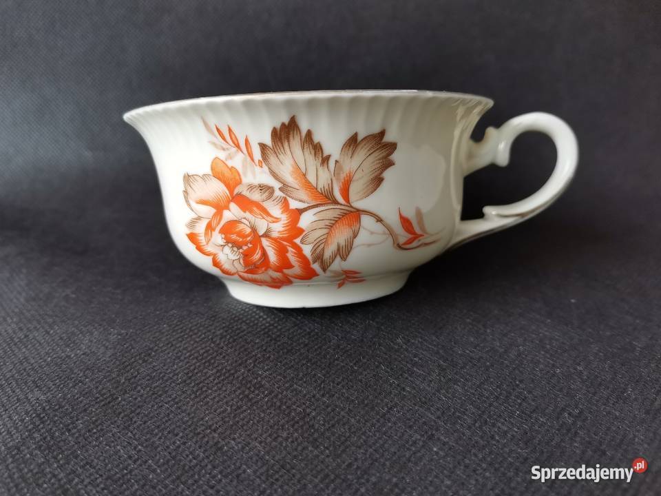 Stara przedwojenna filiżanka porcelana Giesche Katowice