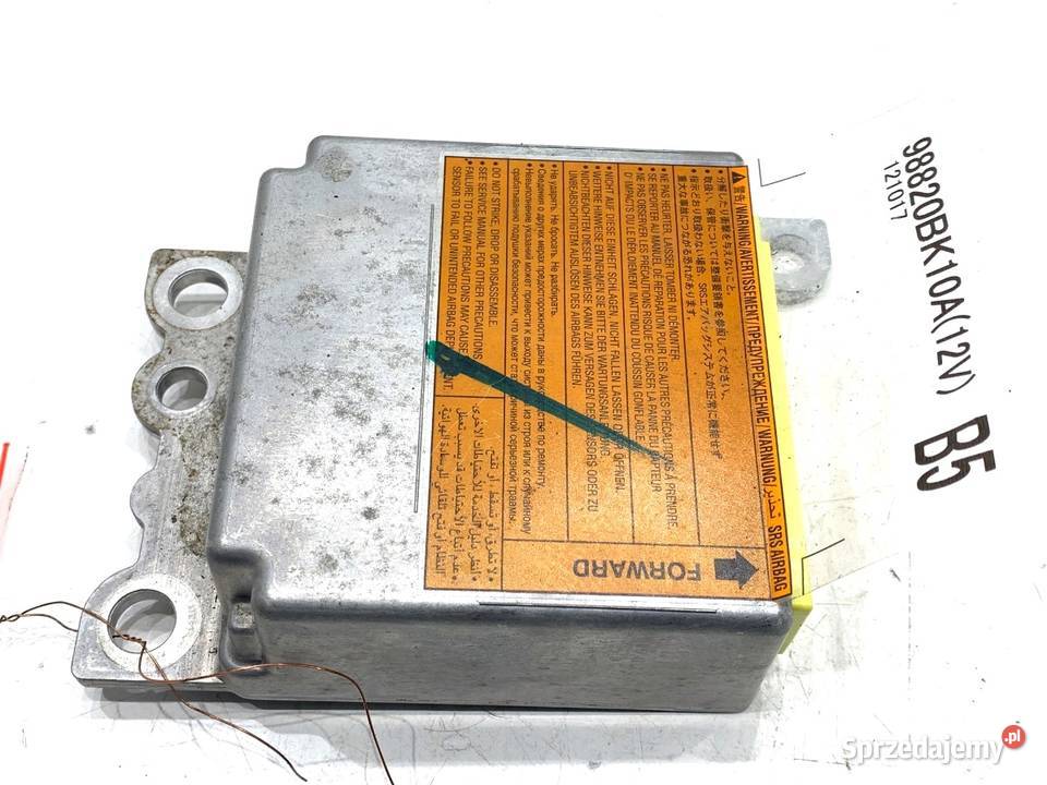 SENSOR AIRBAG NISSAN QASHQAI J10 98820BK10A 0614