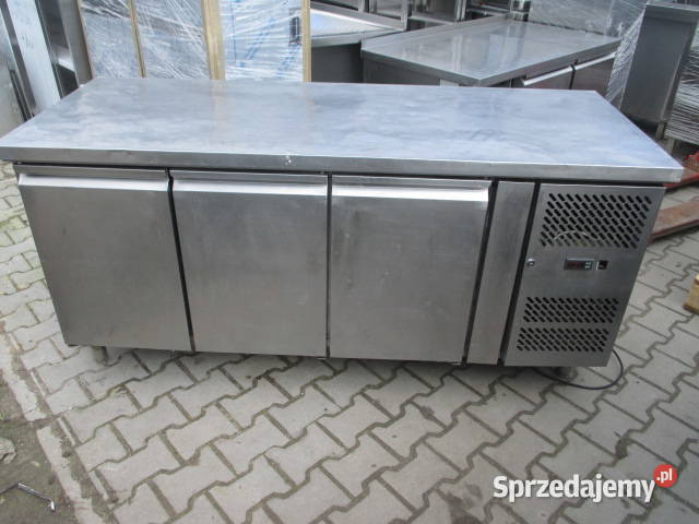 Stół Roboczy Stal Nierdzewna Drzwi Otwierane Ostrów Wielkopolski