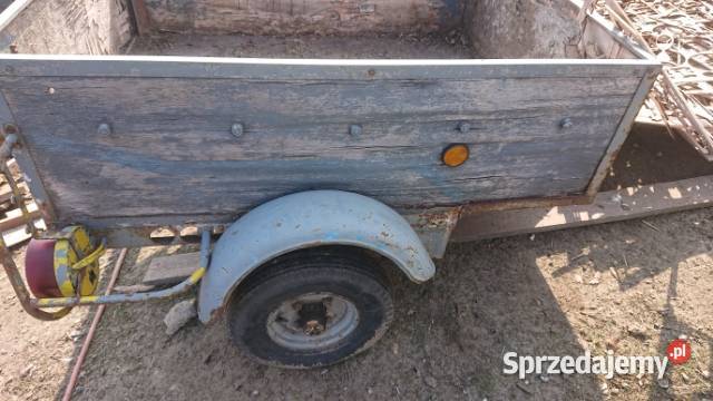 Przyczepka samochodowa dokumenty Kroczyce sprzedam