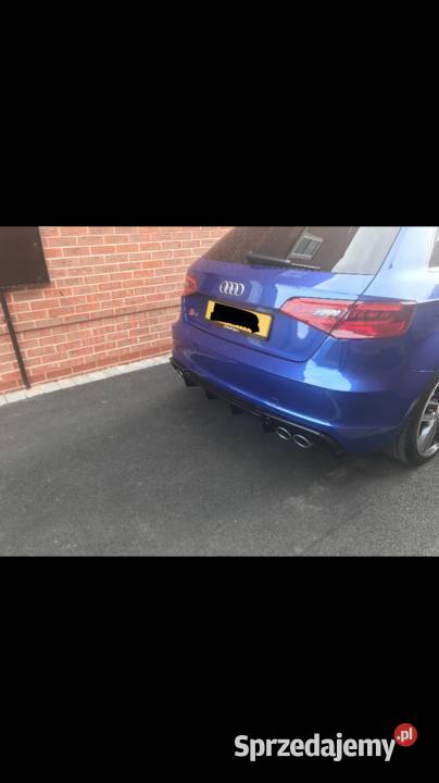 AUDI A3 8V SPOILER DYFUZOR S LINE RS3