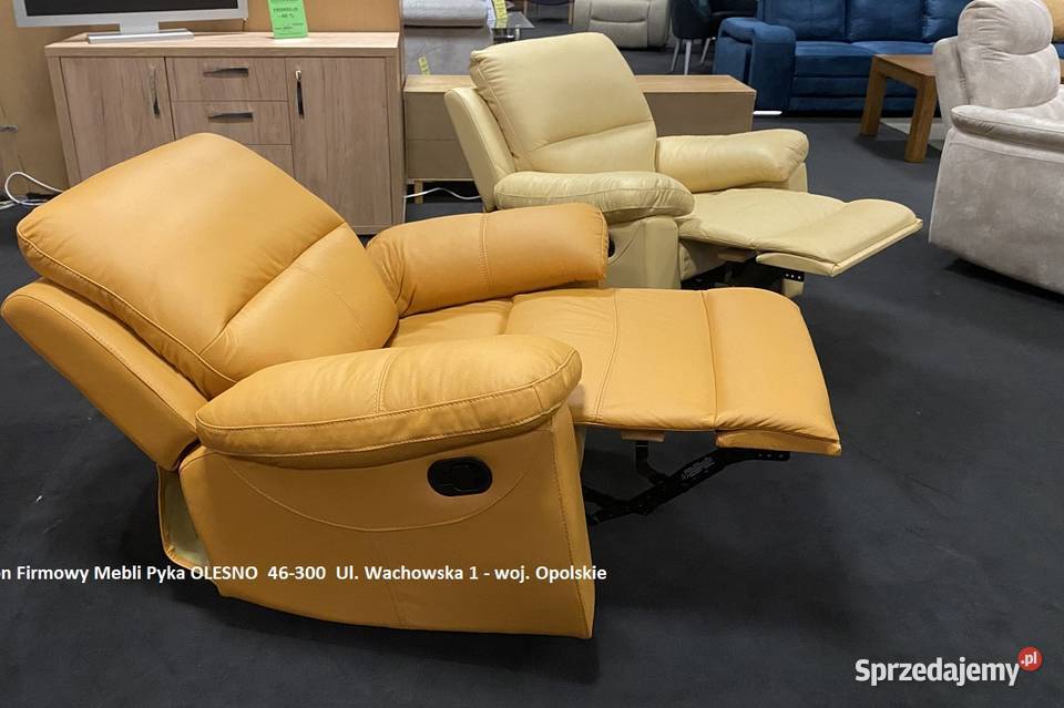 Nowy Fotel GALAXY Bujany Obrotowy Funkcja Relax Olesno