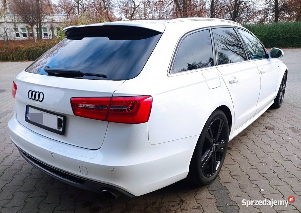 Audi A6 2 x SLine Serwisowana Zadbana Zamiana 190KM łódzkie Rawa Mazowiecka