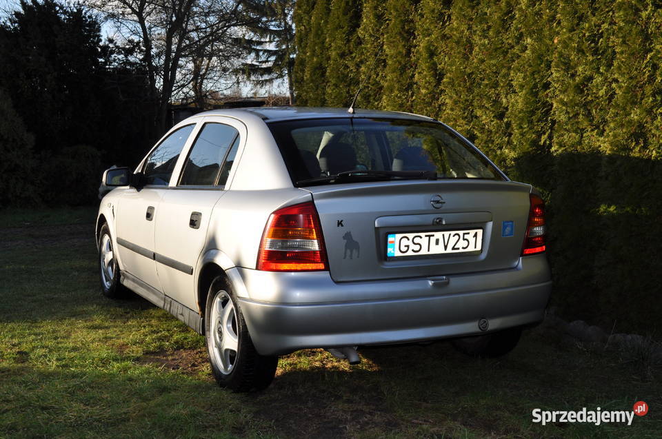 Opel Astra II 16 2002 GAZ LPG PIERWSZY WŁ SALON nieuszkodzony Borzechowo