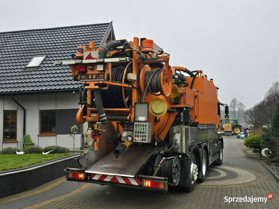 MAN TGA 26460 WUKO do zbierania odpadów tempomat Skępe