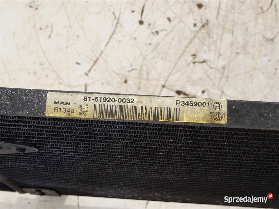 CHŁODNICA KLIMATYZACJI MAN TGX I 18 441 podkarpackie sprzedam