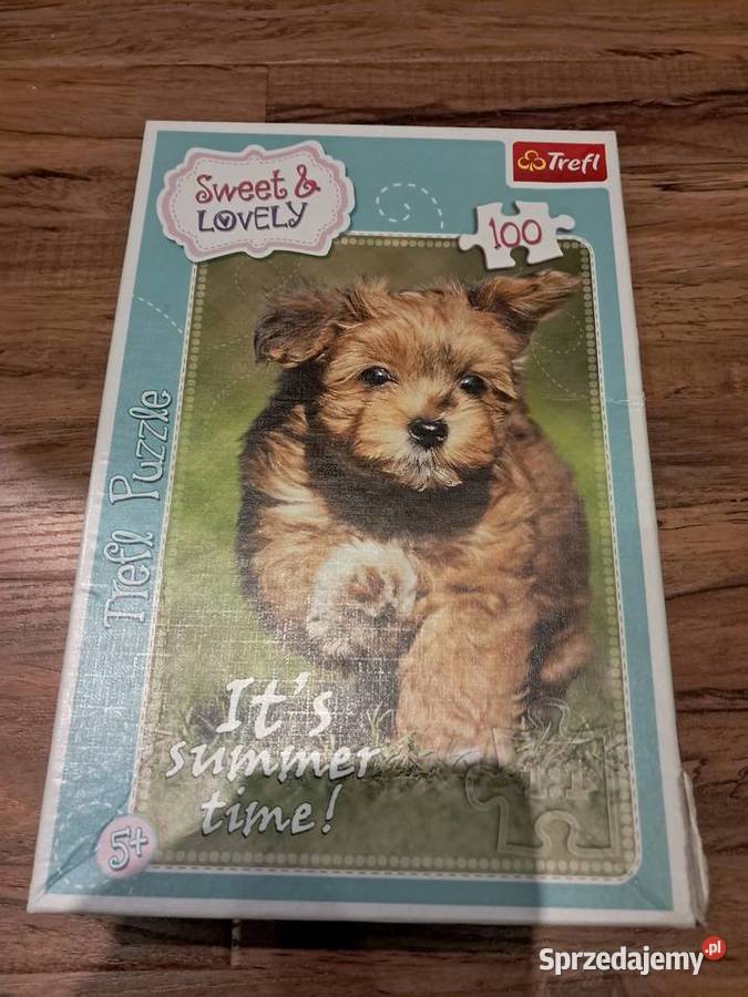puzzle 100 elementów stan puzzli pudełko jest Puzzle świętokrzyskie Sandomierz