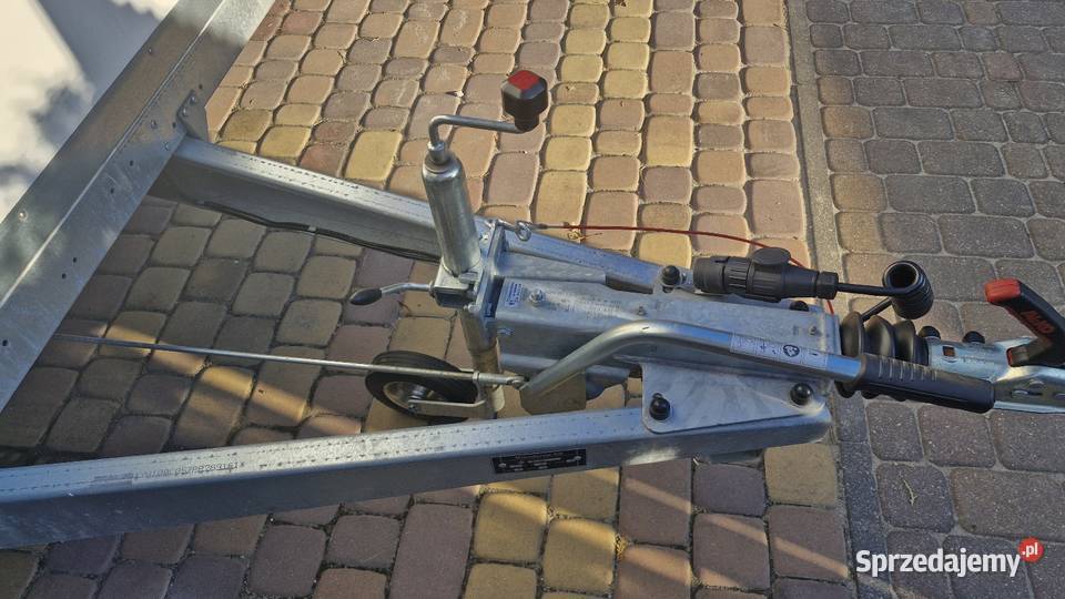 Przyczpa Brenderup Furgon Cargo Kontener Rampa Włocławek sprzedam
