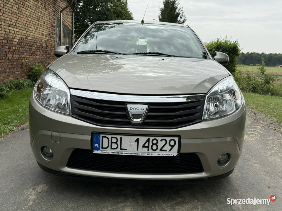 Dacia Sandero Benzyna Klima 51 Zadbany światła przeciwmgielne Ocice