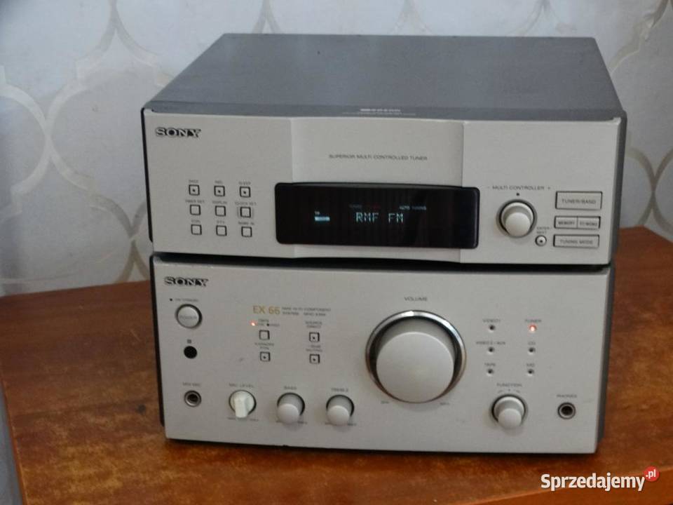 Wzmacniacz i tuner Sony MHCEX66 sprawna WYSYŁKA podkarpackie Jasło