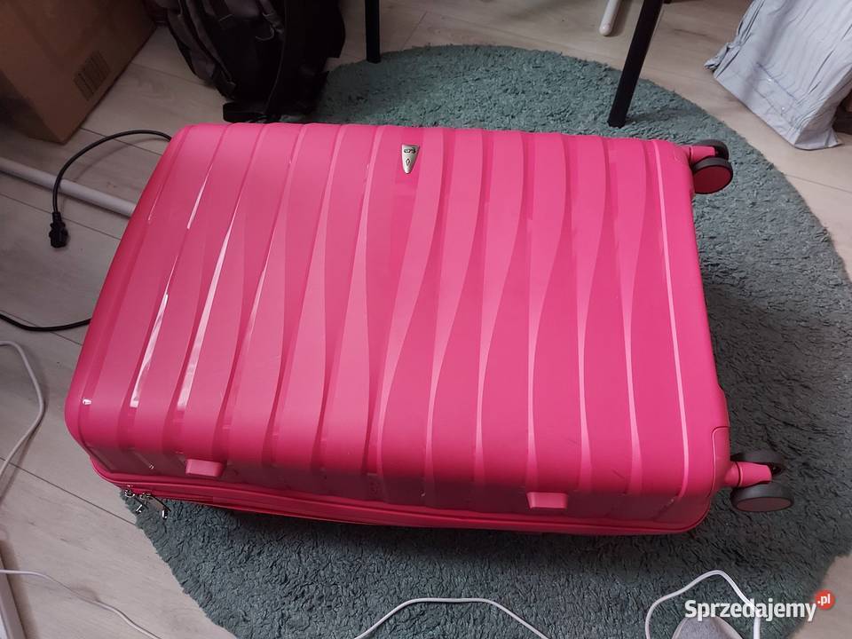 Rózowa waliska na kółkach Chorzów