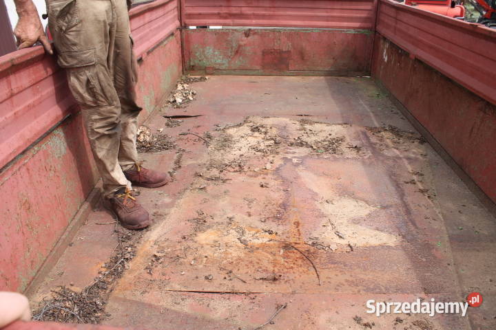 Przyczepka Rolnicza Autosan D44 wywrotka wywrot łódzkie Bujnów