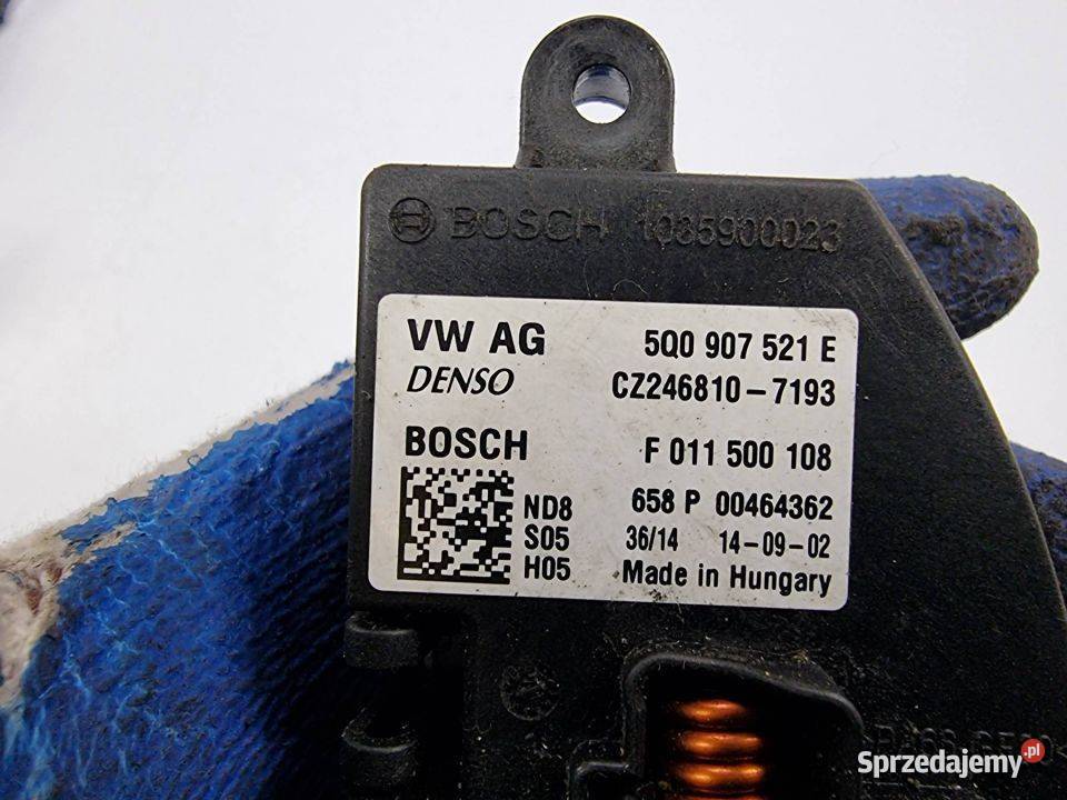 REZYSTOR SKODA OCTAVIA III 5Q0907521E osobowe sprzedam